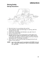 Preview for 42 page of Polaris 2005 Ranger 4x4 Owner'S Manual For Maintenance And Safety