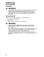 Preview for 45 page of Polaris 2005 Ranger 4x4 Owner'S Manual For Maintenance And Safety