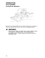 Preview for 47 page of Polaris 2005 Ranger 4x4 Owner'S Manual For Maintenance And Safety