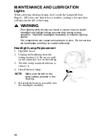 Preview for 93 page of Polaris 2005 Ranger 4x4 Owner'S Manual For Maintenance And Safety