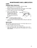 Preview for 94 page of Polaris 2005 Ranger 4x4 Owner'S Manual For Maintenance And Safety