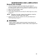 Preview for 98 page of Polaris 2005 Ranger 4x4 Owner'S Manual For Maintenance And Safety