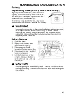 Preview for 100 page of Polaris 2005 Ranger 4x4 Owner'S Manual For Maintenance And Safety