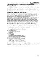 Preview for 116 page of Polaris 2005 Ranger 4x4 Owner'S Manual For Maintenance And Safety