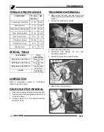 Preview for 217 page of Polaris 2005 SPORTSMAN 400 Servise Manual