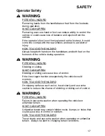 Preview for 20 page of Polaris 2005 Sportsman 6x6 Owner'S Manual For Maintenance And Safety