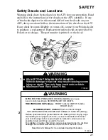 Preview for 30 page of Polaris 2005 Sportsman 6x6 Owner'S Manual For Maintenance And Safety