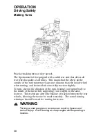 Preview for 61 page of Polaris 2005 Sportsman 6x6 Owner'S Manual For Maintenance And Safety