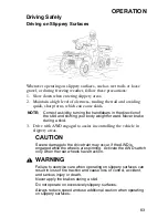 Preview for 66 page of Polaris 2005 Sportsman 6x6 Owner'S Manual For Maintenance And Safety