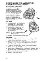 Preview for 79 page of Polaris 2005 Sportsman 6x6 Owner'S Manual For Maintenance And Safety