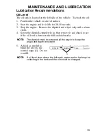 Preview for 82 page of Polaris 2005 Sportsman 6x6 Owner'S Manual For Maintenance And Safety