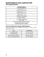 Preview for 99 page of Polaris 2005 Sportsman 6x6 Owner'S Manual For Maintenance And Safety