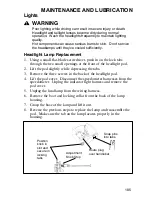 Preview for 108 page of Polaris 2005 Sportsman 6x6 Owner'S Manual For Maintenance And Safety