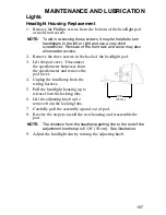 Preview for 110 page of Polaris 2005 Sportsman 6x6 Owner'S Manual For Maintenance And Safety