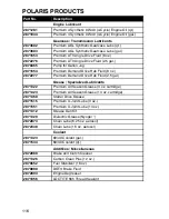 Preview for 119 page of Polaris 2005 Sportsman 6x6 Owner'S Manual For Maintenance And Safety