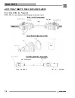 Preview for 150 page of Polaris 2006 HAWKEYE 2x4 Repair Manual