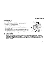 Preview for 80 page of Polaris 2006 Predator 500 Owner'S Manual For Maintenance And Safety