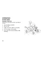 Preview for 89 page of Polaris 2006 Predator 500 Owner'S Manual For Maintenance And Safety