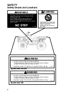 Предварительный просмотр 11 страницы Polaris 2006 Sportsman 450 Owner'S Manual