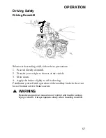 Предварительный просмотр 60 страницы Polaris 2006 Sportsman 450 Owner'S Manual