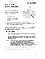 Предварительный просмотр 62 страницы Polaris 2006 Sportsman 450 Owner'S Manual