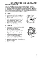 Предварительный просмотр 80 страницы Polaris 2006 Sportsman 450 Owner'S Manual