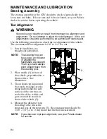 Предварительный просмотр 87 страницы Polaris 2006 Sportsman 450 Owner'S Manual