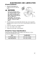 Предварительный просмотр 90 страницы Polaris 2006 Sportsman 450 Owner'S Manual