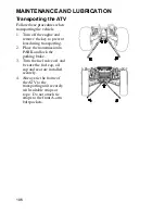 Предварительный просмотр 109 страницы Polaris 2006 Sportsman 450 Owner'S Manual