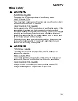 Preview for 36 page of Polaris 2006 Sportsman X2 500 EFI Owner'S Manual