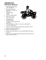 Preview for 59 page of Polaris 2006 Sportsman X2 500 EFI Owner'S Manual