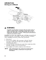 Preview for 65 page of Polaris 2006 Sportsman X2 500 EFI Owner'S Manual