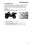 Preview for 88 page of Polaris 2006 Sportsman X2 500 EFI Owner'S Manual