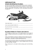 Preview for 7 page of Polaris 2007 Dragon Owner'S Manual