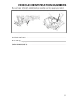 Preview for 8 page of Polaris 2007 MV700 Owner'S Manual For Maintenance And Safety