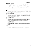 Preview for 10 page of Polaris 2007 MV700 Owner'S Manual For Maintenance And Safety