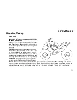 Предварительный просмотр 38 страницы Polaris 2007 Predator 50 Owner'S Manual