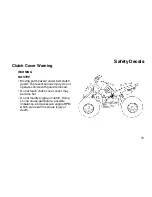 Предварительный просмотр 42 страницы Polaris 2007 Predator 50 Owner'S Manual