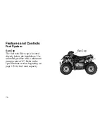 Предварительный просмотр 79 страницы Polaris 2007 Predator 50 Owner'S Manual