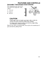 Preview for 42 page of Polaris 2007 Scramler 500 2x4 Owner'S Manual