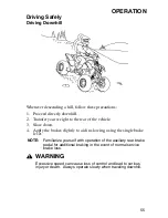 Preview for 58 page of Polaris 2007 Scramler 500 2x4 Owner'S Manual