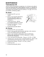 Preview for 75 page of Polaris 2007 Scramler 500 2x4 Owner'S Manual