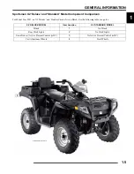 Предварительный просмотр 9 страницы Polaris 2007 Sportsman 450 EFI Service Manual