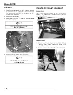 Предварительный просмотр 232 страницы Polaris 2007 Sportsman 450 EFI Service Manual