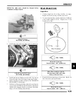 Предварительный просмотр 313 страницы Polaris 2007 Sportsman 450 EFI Service Manual