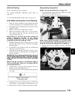 Предварительный просмотр 231 страницы Polaris 2007 SPORTSMAN 700 X2 EFI Service Manual