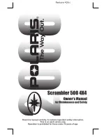 Polaris 2008 Scrambler 500 4X4 Owner'S Manual preview