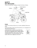 Preview for 20 page of Polaris 2009 Hawkeye 2X4 Owner'S Manual