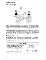 Preview for 40 page of Polaris 2009 Hawkeye 2X4 Owner'S Manual