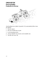 Preview for 54 page of Polaris 2009 Hawkeye 2X4 Owner'S Manual